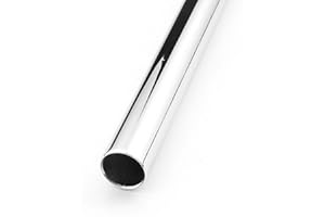 LIMICS24 Limcis24 Pipe Rod Without Hole and Slot for USM Haller 75, 50, 39.5, 35, 30, 27.5, 25, 22.5, 20, 17.5, 15, 12.5, 10 cm System Dimensions - 1 Piece (12.5 cm)