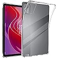carinacoco Clear Case for Lenovo Tab M11 2024 11 inch, Ultra Transparent Soft TPU Protective Cover, Lightweight Flexible Silicone Shockproof Rugged Back Cover for Lenovo Tab M11 2024