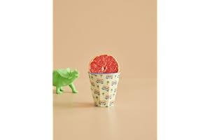 RICE Medium Melamin Becher - Blau - Car Print