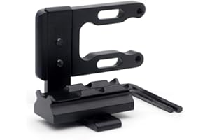 TRIROCK Archery Bow Sight Bracket Dot Sight Scope Mount Set with 20mm Rail Fits Hunting Compound and Recurve Bows