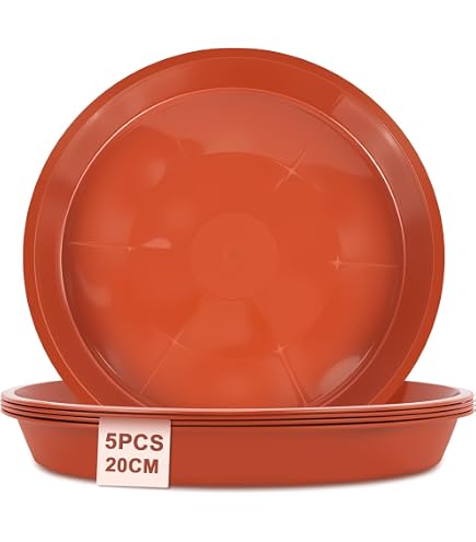 Sottovaso Per Vaso Da Fiori Amsterdam In Plastica Color Bianco E Grigio H 3 X 40 74924346