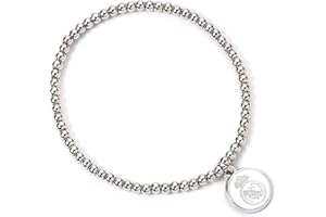 The Carat Shop Real Madrid Football Club srebrna bransoletka z perłami