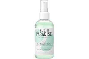 Isle of Paradise Self Tan Water Medium (200 ml) Hydrating Self Tanning Water Natural Ingredients & Vegan