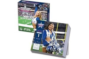 TURNER LICENSING Dallas Cowboys Cheerleaders Sideline Box Calendar (26998052010)