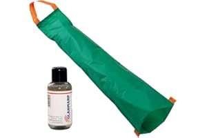 Arion Easy Slide - Ayuda de compresión para mangas de compresión (talla M (longitud 55,5 cm) + detergente Olanmarp para medias de compresión de 50 ml, sin esfuerzo y cuidado óptimo para las medias de