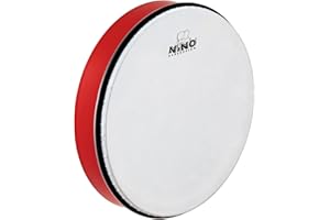 NINO PERCUSSION Meinl Tambour à main 12" Rouge