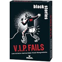 Moses Black Stories – Shit Happens | 50 Carte Enigma Su Disavventure Reali | Gioco Da Tavolo Per Adulti E Ragazzi 12+