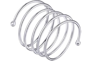 PROSILVER Anillo de Dedo Ajustable Plata 925 con Detalles, Anillo de Cruz Cadenas Banda Luna Estrella Nudo Celta, Anillo de Boda para Mujeres Hombres (Con Caja de Regalo)