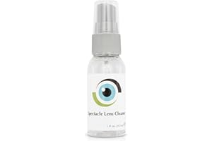 SPORTS WORLD VISION Leader Liquid Lens Cleaner for Glasses 1 x 29.5 ml, 1 Fl oz Bottle for Glasses Cleaner, Other Contact Lenses Solution - Alcohol Free Glasses Spray Cleaner Suitable for All Coatings