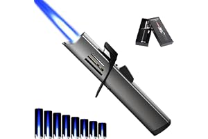 Lightsaber Torch Lighter - Butan Lightsaber Lighter, Vindtät Jet Flame Lighter, Justerbar Flame, Påfyllningsbar, Cool Lighter