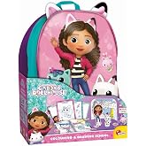 Lisciani - The Gabby's Dollhouse - Drawing Backpack - From 4 Years | Brilliant Nomad Creative Kit - Creativity, Fine Motor an