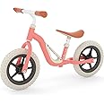 Chillafish Charlie Lightweight Toddler Balance Bike, Balance Trainer for Children 18-48 Months, Learn to Ride with 10-Inch No-Puncture Tires, Adjustable Seat and Carry Handle, Flamingo