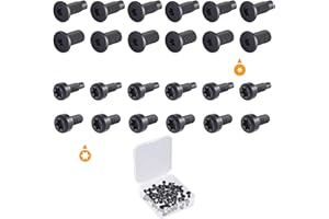 MMGOQQT Spare Screws for Doorbell 4Set/24pcs, T5,T16 Security Screws (Long/Short), Replacement Security Screws Compatible with Video Doorbell, Video Doorbell 2 and Pro
