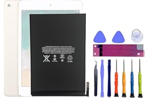 HIGHAKKU Batterie de rechange pour tablette compatible avec iPad mini 4 A1538, A1550 A1546 avec outils