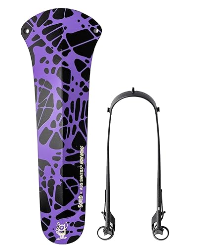 Ass Savers Parafango Per Bicicletta - Nero, Regolare, Per Pneumatici 23-35 Mm, Facile Montaggio Senza Attrezzi - Foto 13