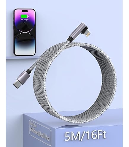 Câble Chargeur Usb C [2M-Lot De 3], Usb 2.0 Type C Charge Rapide 3A