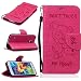 Produktbild Chreey Samsung Galaxy S5 GT-i9600 / SM-G900F (5.1 Zoll) Hülle Cover Case Leder Muster Flip Etui ,Kreditkartenslot, Sie können Ihr Telefon Shell schützen (DON'T TOUCH MY PHONE)