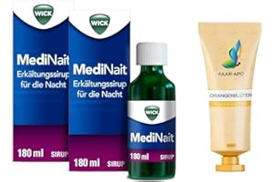 FAAR APO Wick MediNait Spar-Set 2x180 ml, inkl. einer hochwertigen Handcreme Marke Faar-Apo