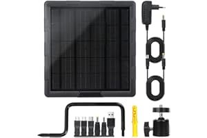 WILDGAMEPLUS Impermeabile 5 Watt, 6000 mAh, pannello solare di tipo C, ricarica solare per fotocamera 3G/4G Wild Trail Secruity BL6A