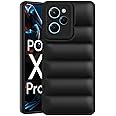 Amazon Brand - Solimo Basic Case for xiaomi Poco x5 pro 5g (Rubber_Black)