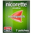 Nicorette InvisiPatch 15mg, Step 2, (7 Patches), For Smoking Cessation, Discreet & Convenient Help to Stop Smoking, For those who smoke less than 10 cigarettes a day