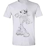 Crash Bandicoot - Sketch Crash Men T-Shirt - White