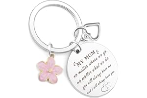 PRRIVNIX Gifts For Mum Keyrings Mother Birthday Gifts For Mum On Her Birthday Mom Birthday Gifts Presents For Mum Mothers Birthday Gifts