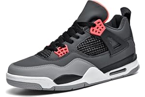 MANZOOR Zapatillas de Baloncesto para Hombre,Air Retro Skate clásicas Suela de Goma,Moda Zapatos Deporte Antideslizantes,Botas de Baloncesto para Entrenamiento al Aire Libre