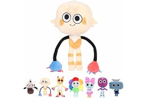 Seksui Dandy Horror Games Plush, 13.8" World Plushies Toy for Boys Girls Soft Stuffed Animal Pillow Doll Gift for for Birthday Halloween Thanksgiving Christmas