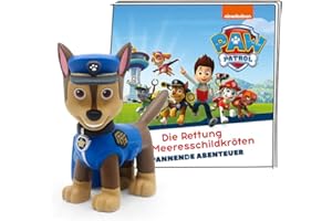 tonies Hörfiguren für Toniebox, Paw Patrol – Die Rettung der Meeresschildkröten, Hörspiel mit 4 Geschichten für Kinder ab 3 Jahren, Spielzeit ca. 51 Minuten
