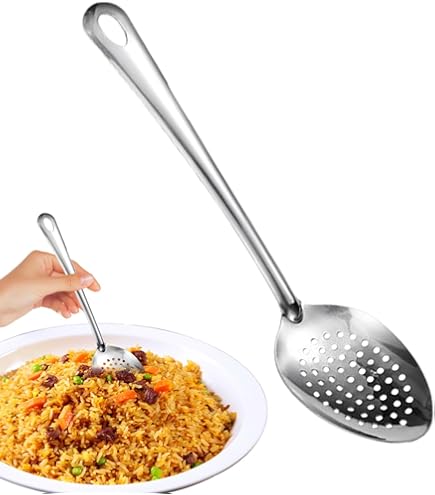 Colino Uova Cucchiaio Per Caviale In Acciaio - Per Sferificazione E Cucina Cucchiaio Forato Acciaio