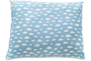 SimoNatal BabyDorm Original Babykopfkissen Größe I gegen lagerungsbedingte Kopfverformung/Plattkopf (Blue Sky)