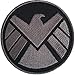 Produktbild Klett - Avengers Movie Schulter Aufnäher Klettverschluss * Cosplay Uniform Costume Kappe Patch Schwarz