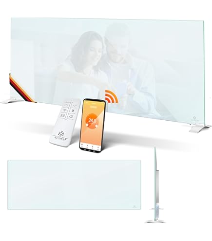 VIESTA® Infrarood wandverwarming met thermostaat [INCL. TH10