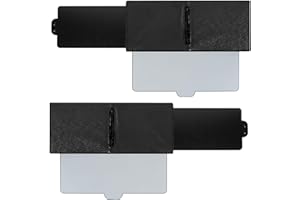 GOTRAIN Estensore per visiera parasole per auto, polarizzato, con cerniera, parasole estraibile e protezione laterale per protezione dai raggi UV, universale per la maggior parte delle auto (destra +