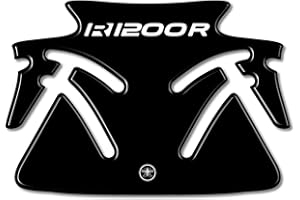 LABELBIKE - Pegatina 3D Protección Depósito Tanque Moto R1200R Compatible con BMW R 1200 R