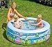 Produktbild Runder Pool - Planschbecken Badespaß Schwimmbad Pool Planschbecken Kinderpool Pool Schwimmingpool rund und mit drei Ringen Durchmesser 152 x 50 cm cm ideal für den Garten , Terrasse , Urlaub , Camping der ideale Wasserspass und Abkühlung an heissen Tagen