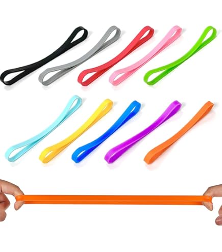 Gros élastiques Caoutchouc Noir – 100 X 5 Mm – Lot Solide – Usage école/bureau