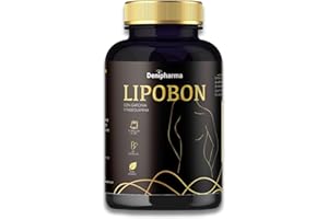 DENIPHARMA LIPOBON - Garcinia Cambogia, Té Verde y Phaseolus Vulgaris – Apoyo Metabólico -Perdida de peso - Bienestar Corporal - Contribuye a un metabolismo activo - Hombres y Mujeres