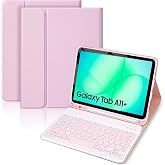 Case with Keyboard for Samsung Galaxy Tab A9+/A11+ 11 Inch 2023/2025 | [English] Keyboard Tablet Galaxy A11+ Protective Case,