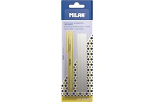 MILAN Blíster portagomas automático Jet eraser + 3 gomas de recambio