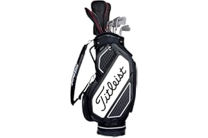 Titleist Tour Series Midsize Golf Bag, Black/White