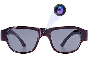 OHO SUNSHINE OHO Video Sunglasses, 32GB Ultra HD Outdoor Sports Action Camera with Built in 16MP Camera and Polarized UV400 Protection Safety Lens