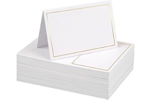MAXMOC 60 Stück Tischkarten Kraftpapier,Blanko Unbedruckt Namensschilder Hochzeit,Braun Platzkarten zum Selbst Beschriften für Hochzeit Geburtstag Kommunion Taufe uvm(9x10cm)