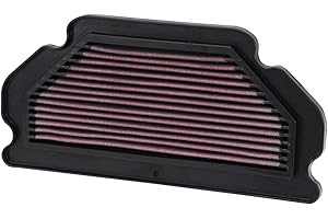 K&N Filtro Aria di ricambio compatibile con Kawasaki ZX6R/ZX6Rr Ninja 2003-2004 (KA-6003)