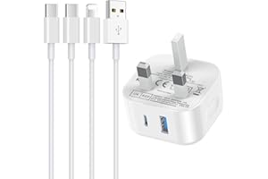 SEVENGO iPad Charger,2 Pack New Apple iPad Fast Charging Lightning Lead and Plug USB C Fast Charge for iPad Pro 12.9 11 2nd 3rd 4th 5th 6th Generation/Air 2 3rd 4th 5th/Mini 2 3 4 5 6/iPad 4th 6th 7th 8th 9th