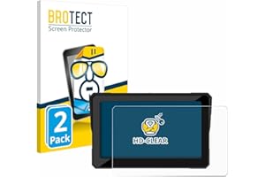 brotect Screen Protector compatible with Carpuride W702 / W702B / W702H / W712D / W702BS 7" (2 Pack) - HD-Clear Protection Film