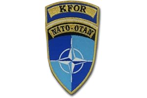 COPYTEC Parche KFOR de la OTAN de Kosovo, tropas militares #25108