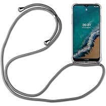 Betterfon Handyhülle Mit Halskette Für Nokia G11/G21 | Verstellbares Band & TPU-Schutzhülle | Schwarz | Immer Griffbereit & Freihändig