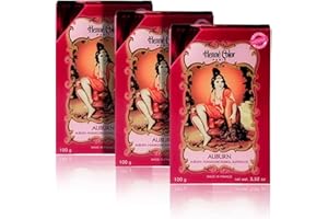 Henne Color Henna Powder 100g (Pack of 3) (Auburn)